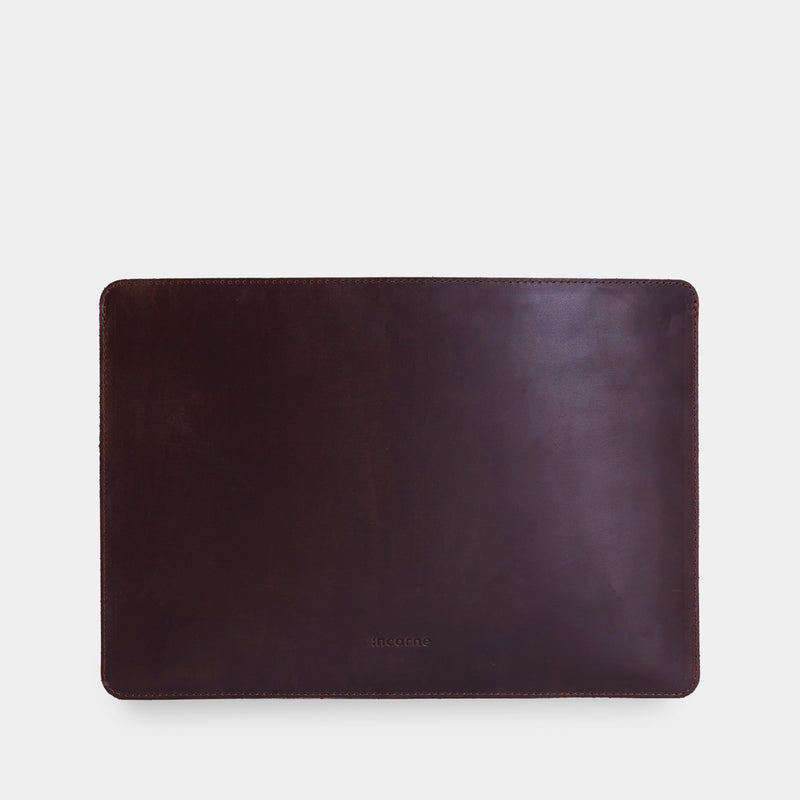 Leather iPad sleeve with felt lining — Gamma Plus