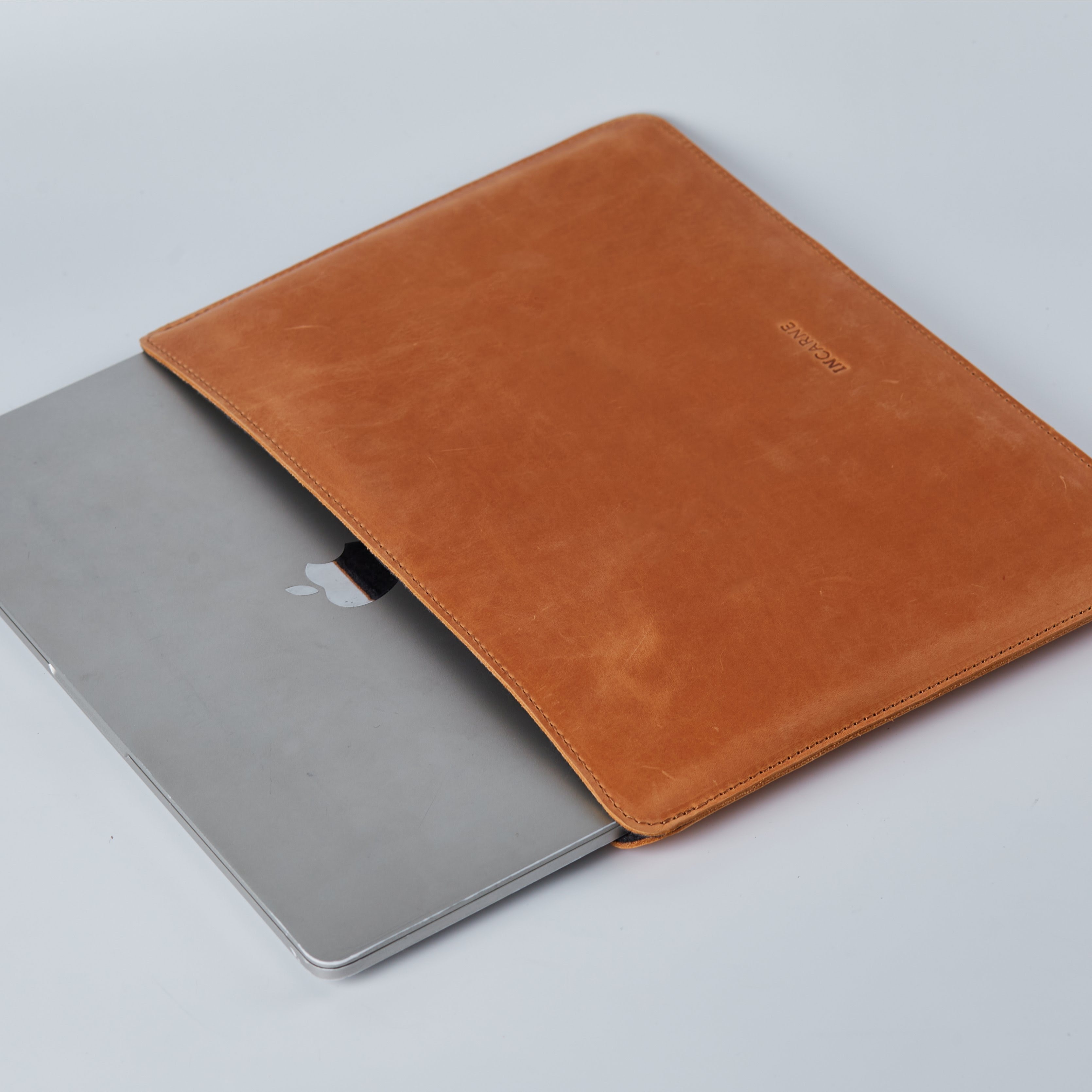 Gamma Plus Laptop Sleeve, Cognac (vintage)