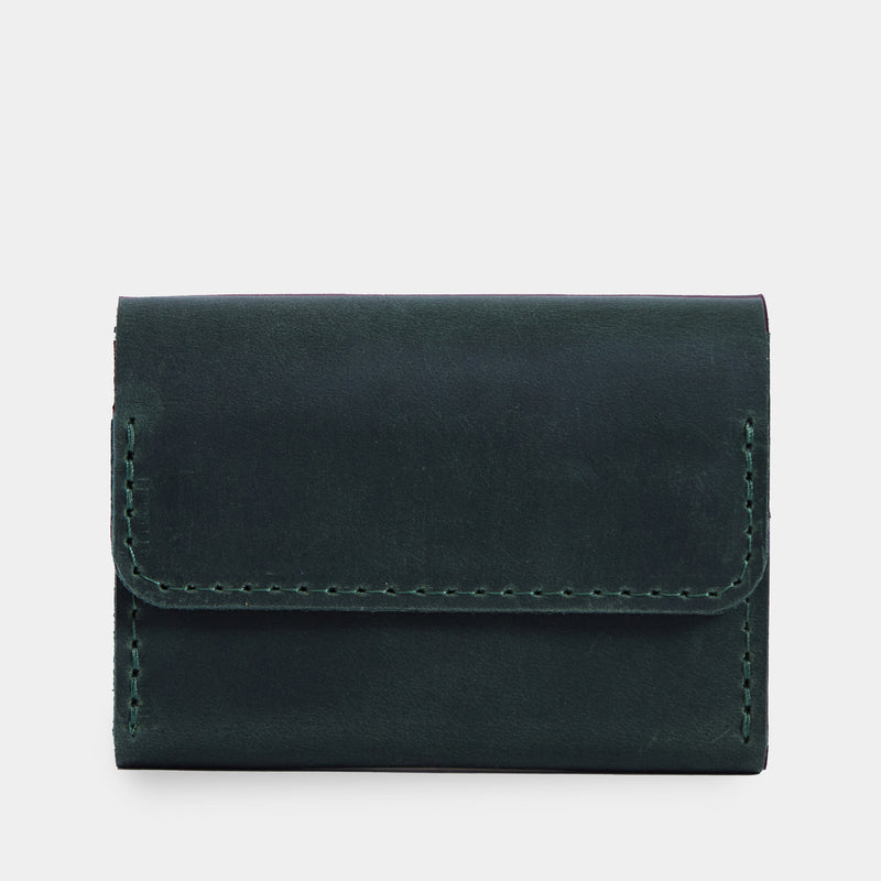 Lean Compact wallet made of vintage leather