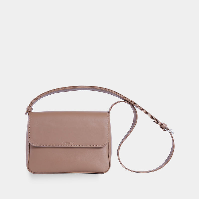 Women's bag made of genuine classic leather Fancy