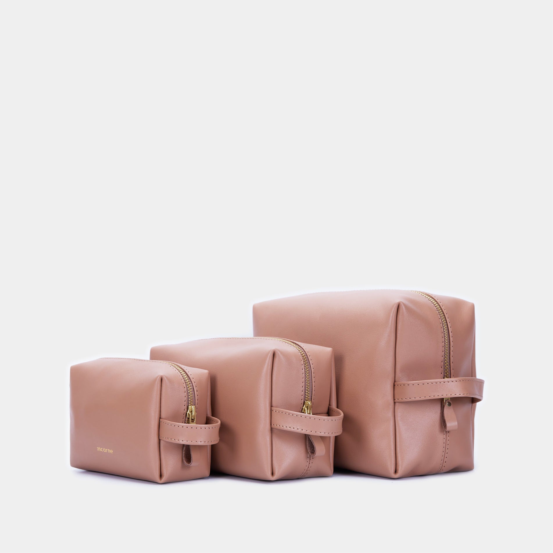 Mirage Medium Cosmetic Bag, mocha