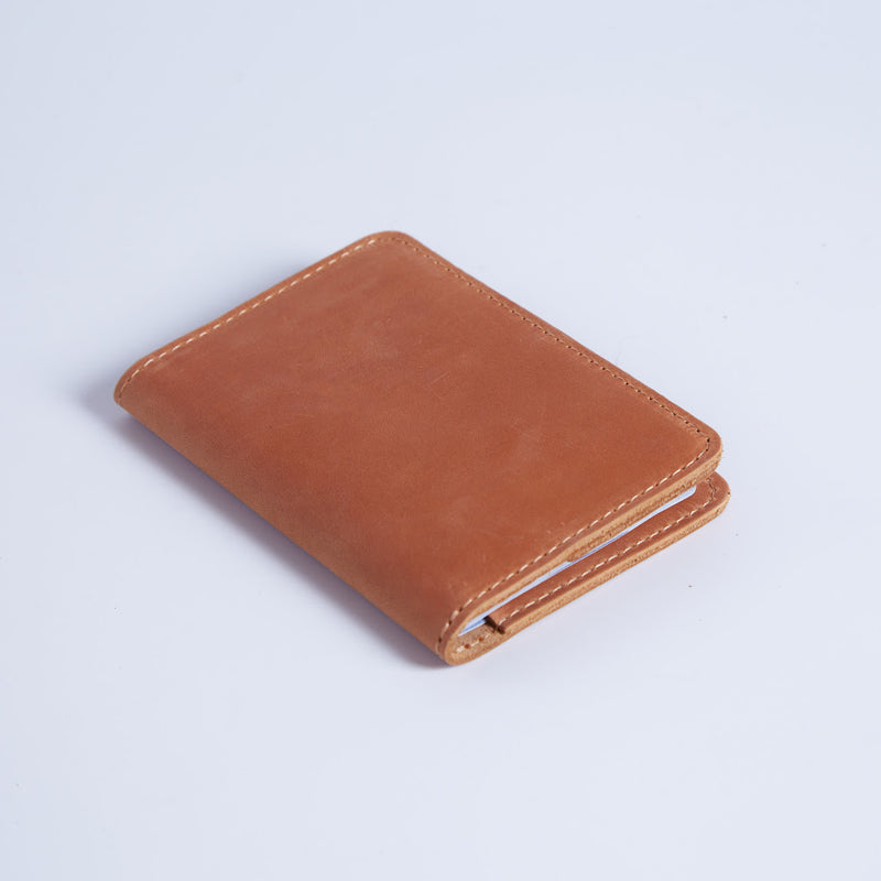 London Travel Wallet Made from Vintage Leather