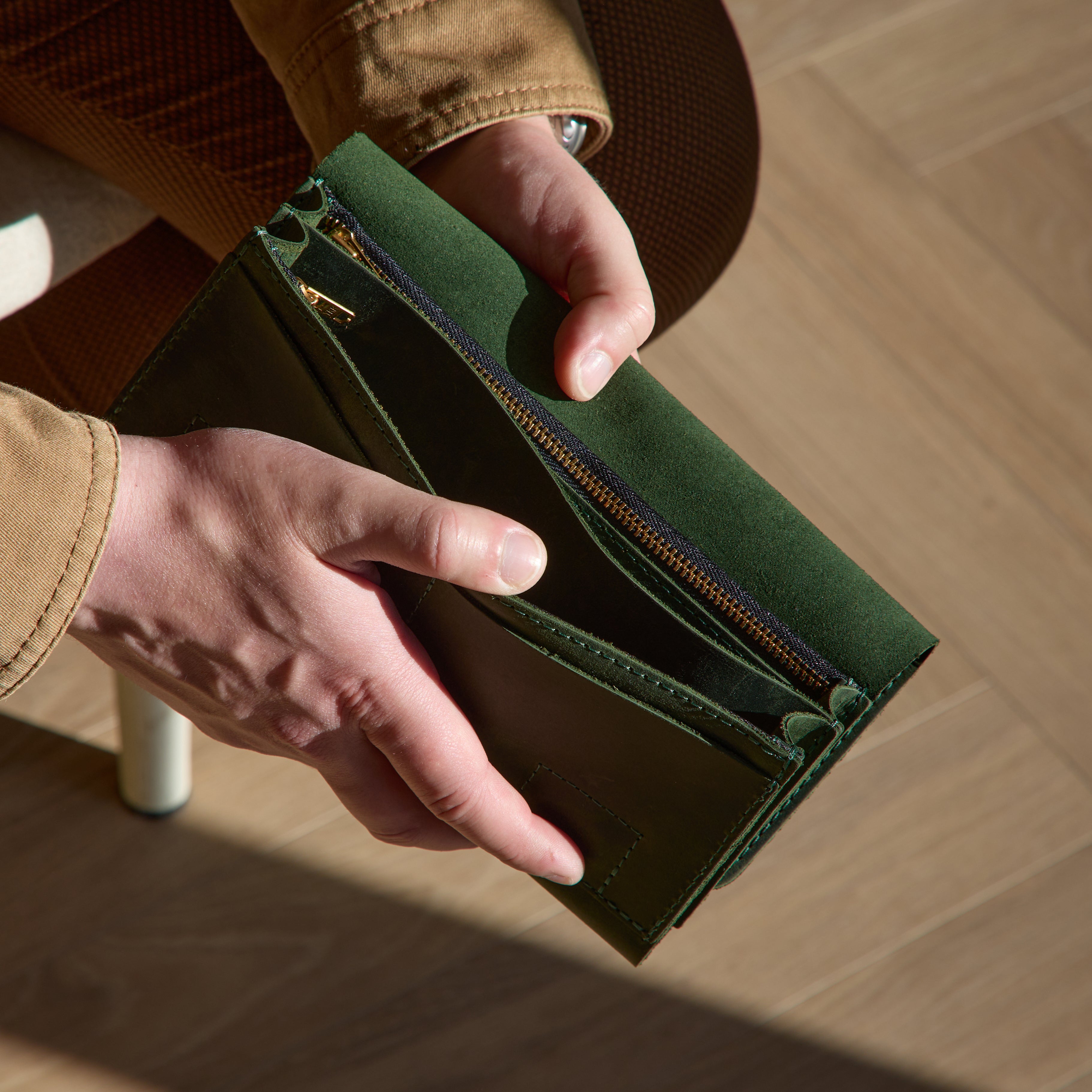 Klondike Geldbörsen-Clutch