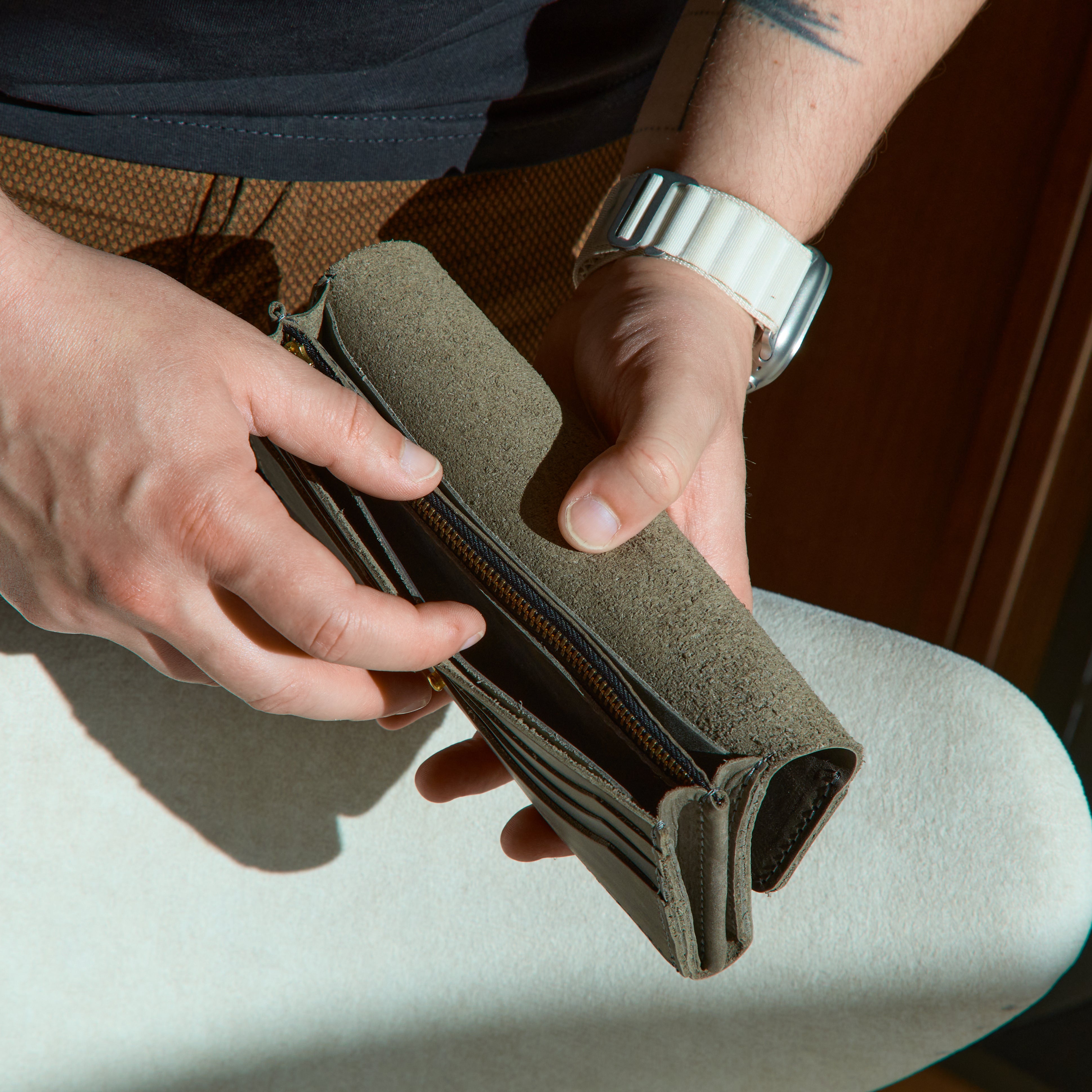 Einfache Geldbörsen-Clutch