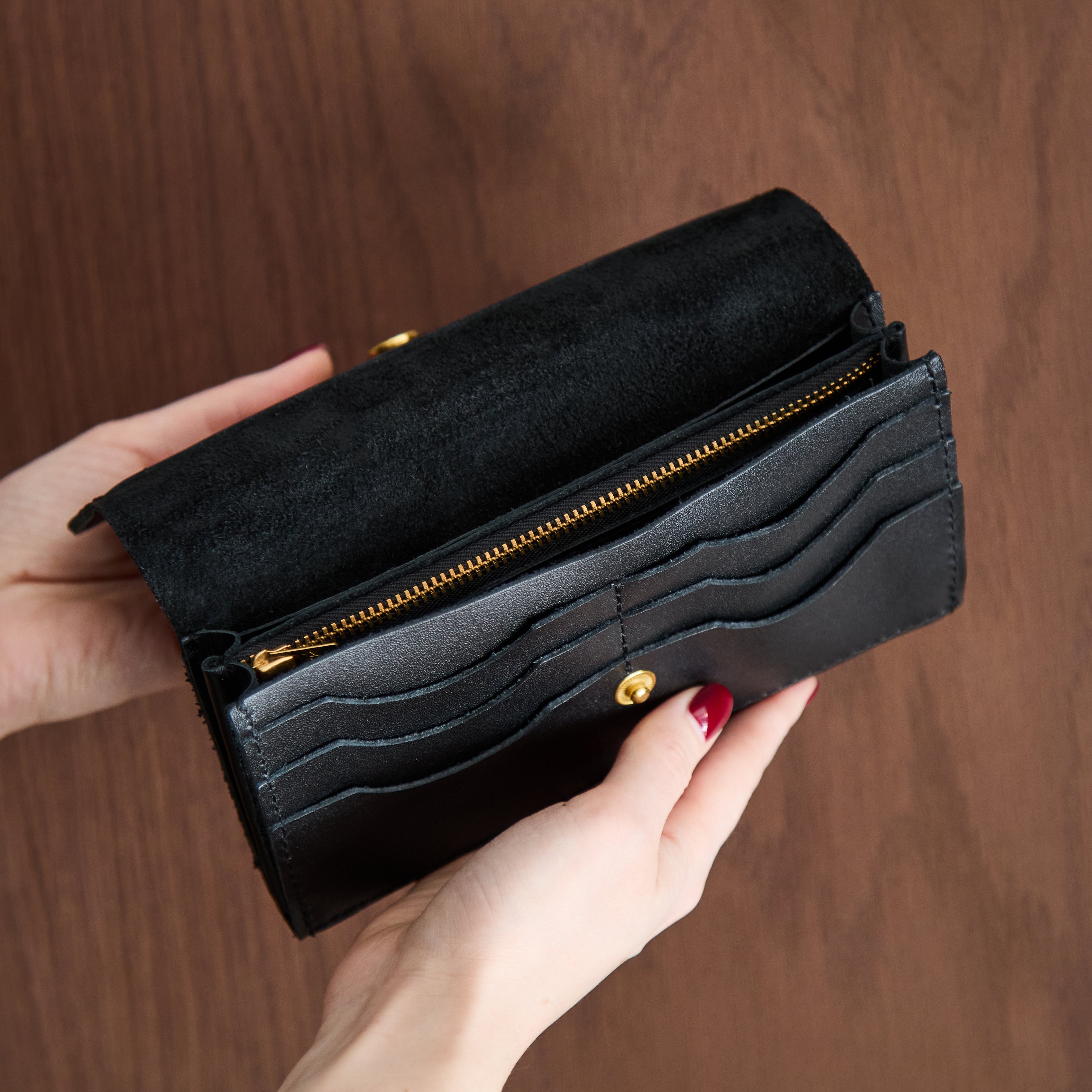 Einfache Geldbörsen-Clutch
