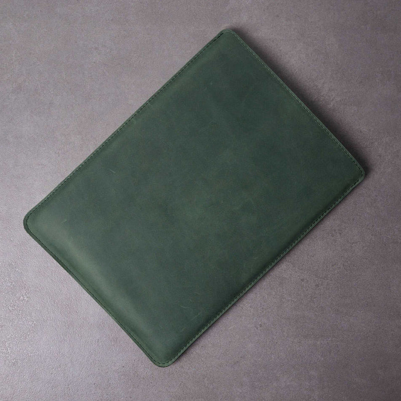 Free Port Plus leather laptop sleeve with felt lining