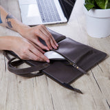 Brave Leather Laptop Sleeve