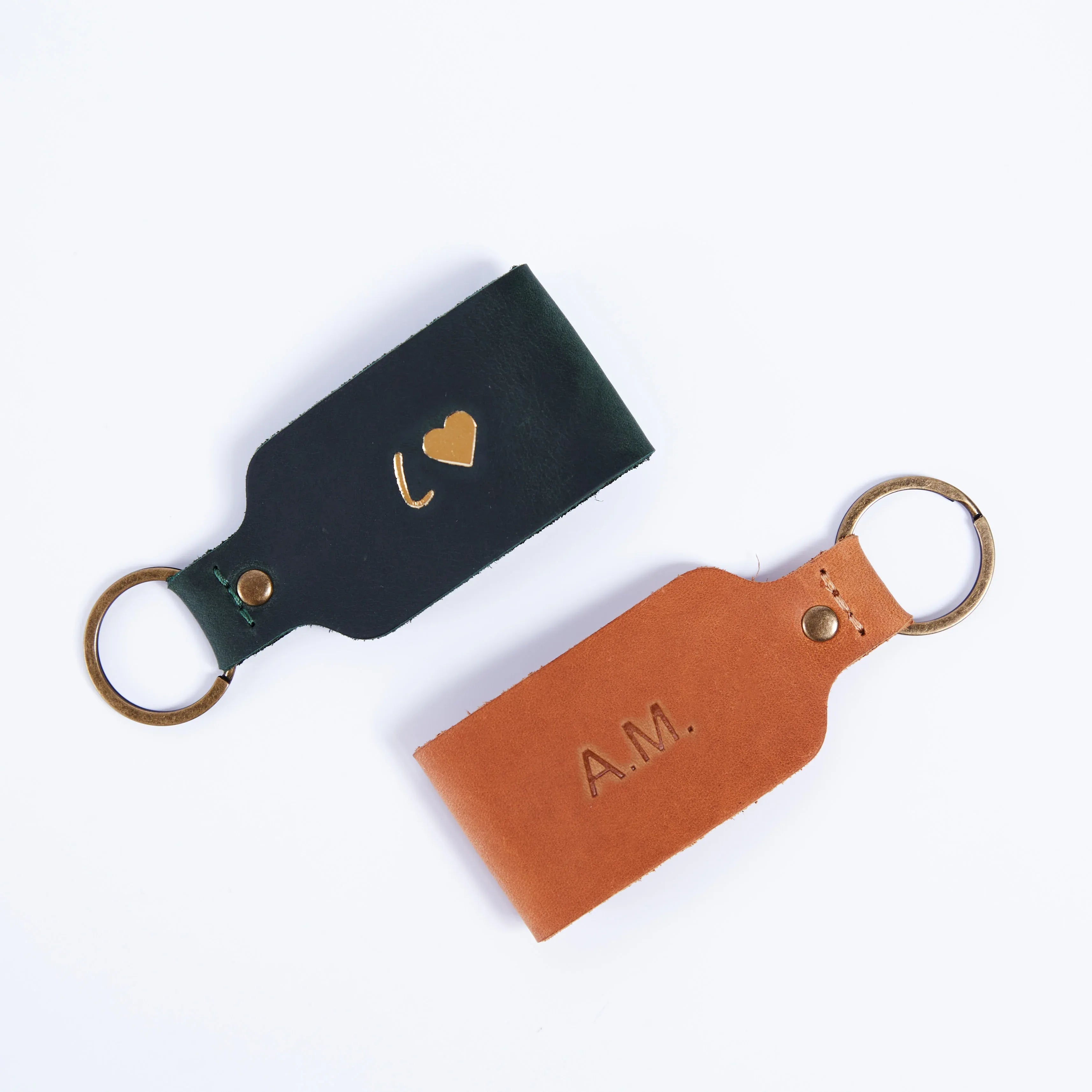 Corporate gifts: leather Key keychain - INCARNE® Ukraine