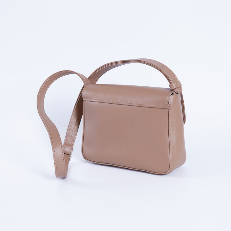 Women's bag made of genuine classic leather Fancy