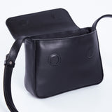 Women's bag made of genuine classic leather Fancy