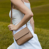 Women's bag made of genuine classic leather Fancy