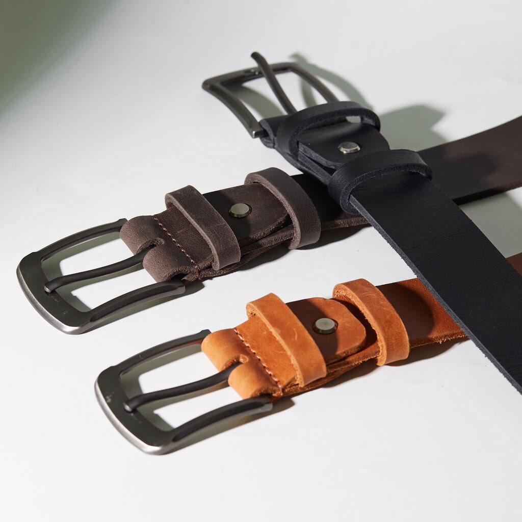 Geschenkset: drei New Parallel Gürtel