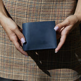 Skládací kožená peněženka
