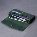 Prostorná kožená peněženka „Simple“