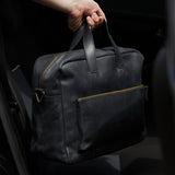 New Traveler Big Bussiness Leather Bag