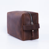 New Limit Leather Cosmetic Bag