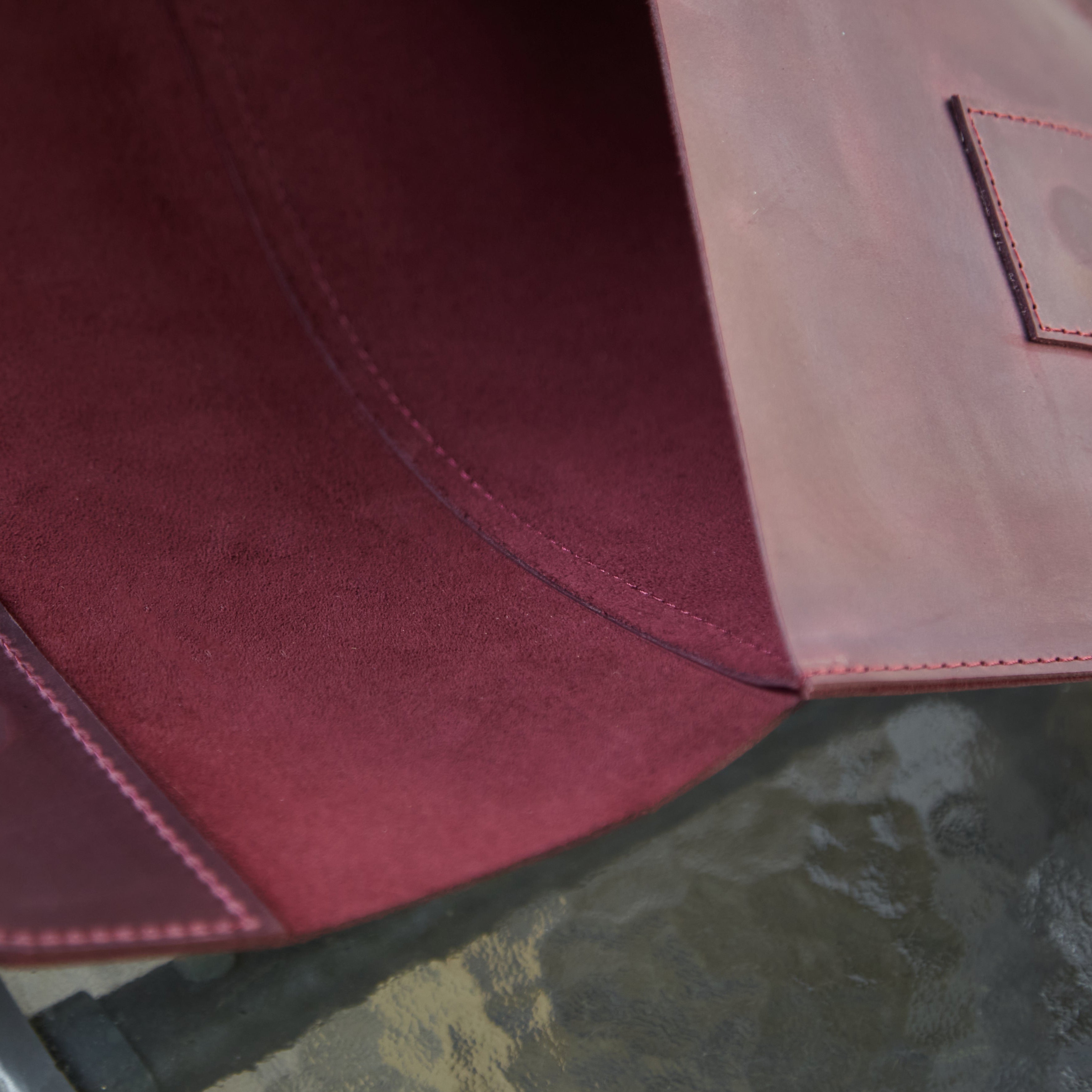 Line Laptop Sleeve, Burgundy (vintage)