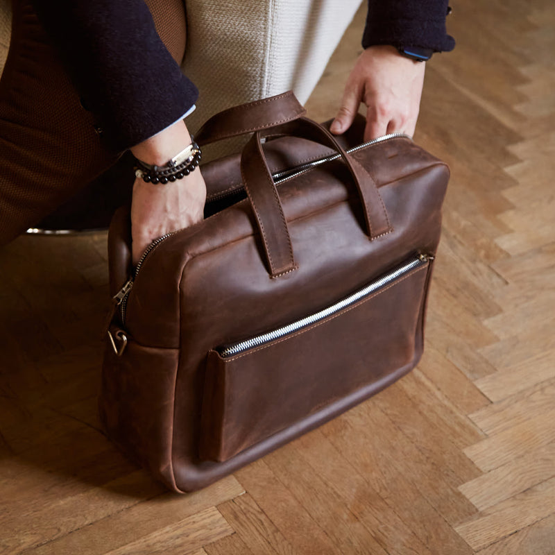 New Traveller grand sac quotidien et de voyage en cuir