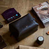 New Limit Cosmetic Bag Made from Classic Leather