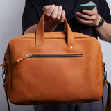 Minimalistička kožna torba za laptop «Bruno»