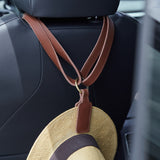 Hat Holder with Belt Made from Classic Leather Hat Strap