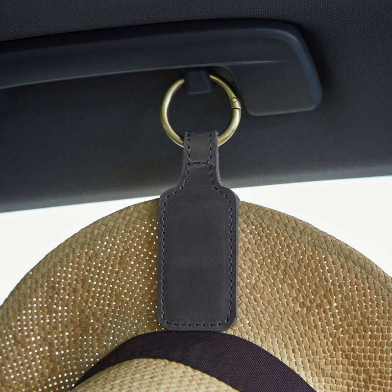 Hat Holder Made from Vintage Leather Wander Hat