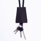 Home key holder made from genuine vintage leather