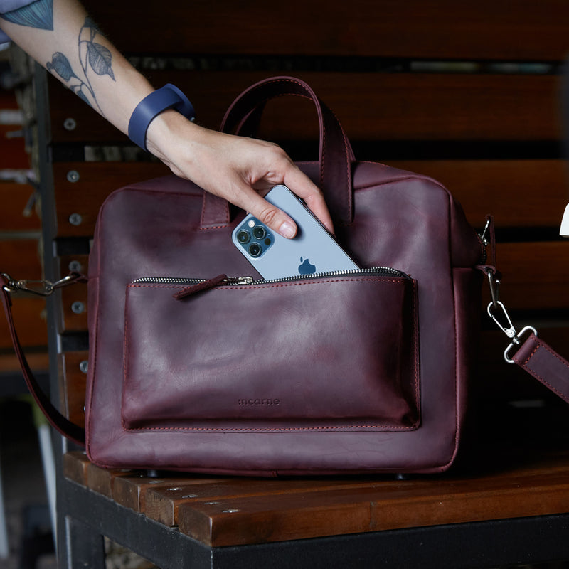 New Traveller Big Leather Daily and Travel Bag