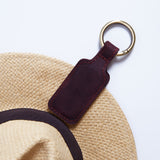 Hat Holder Made from Vintage Leather Wander Hat