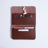 Tobacco organizer Roll Master made from classic leather