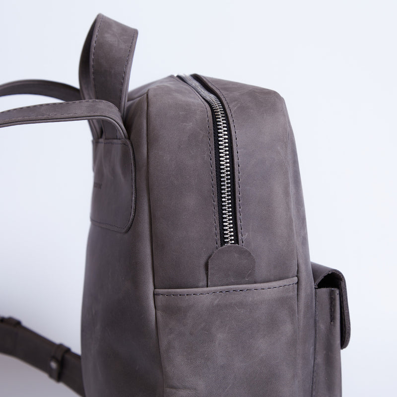 Leather backpack Factor