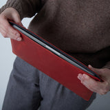 Leather MacBook sleeve with felt lining — Gamma Plus