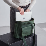 Кожена преносима чанта за лаптоп Voyager