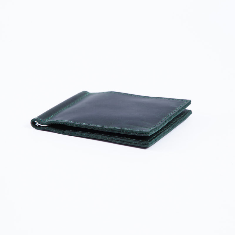 Hold leather money clip wallet