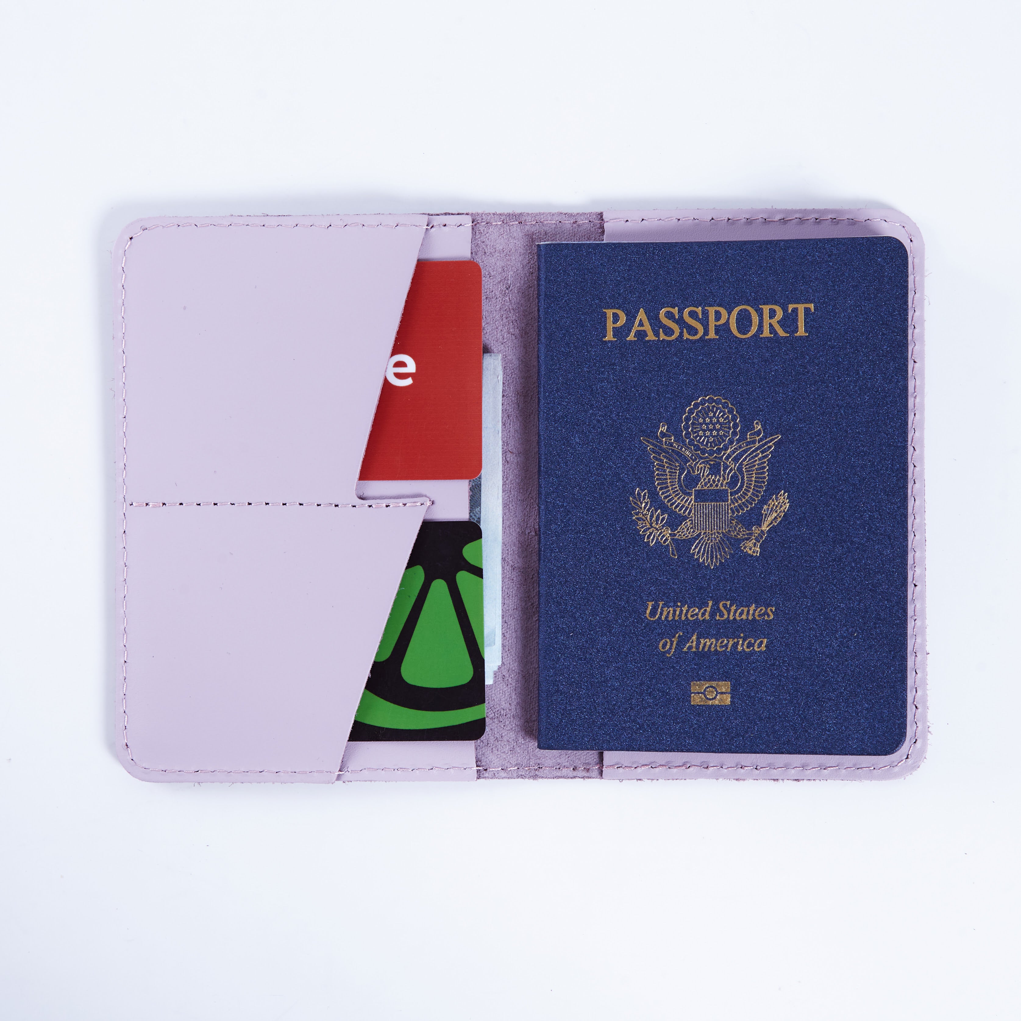 Passport cover with the national symbol of United States