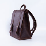 Gloria Leather Backpack with Laptop Pocket