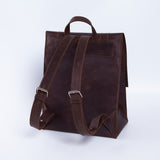 Gloria Leather Backpack with Laptop Pocket