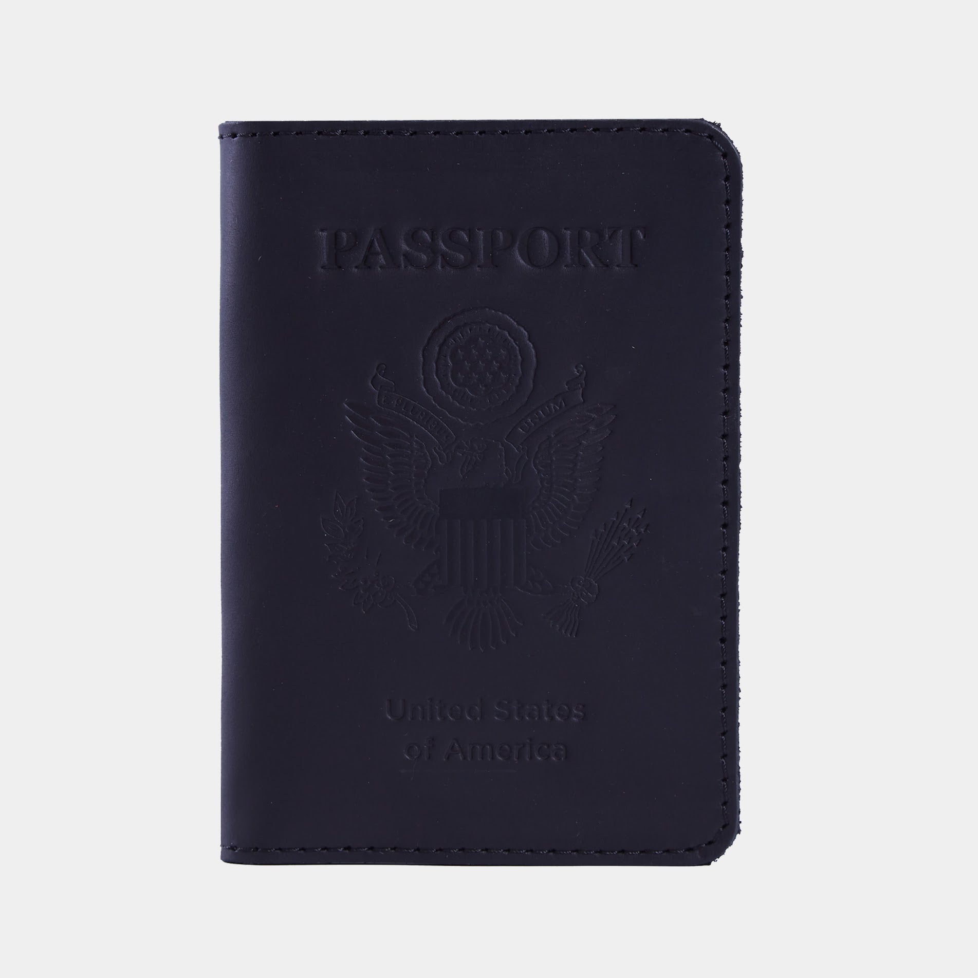 Passport cover with the national symbol of United States