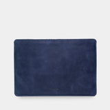 Housse iPad en cuir avec doublure en feutre — Gamma Plus