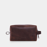 New Limit Leather Cosmetic Bag