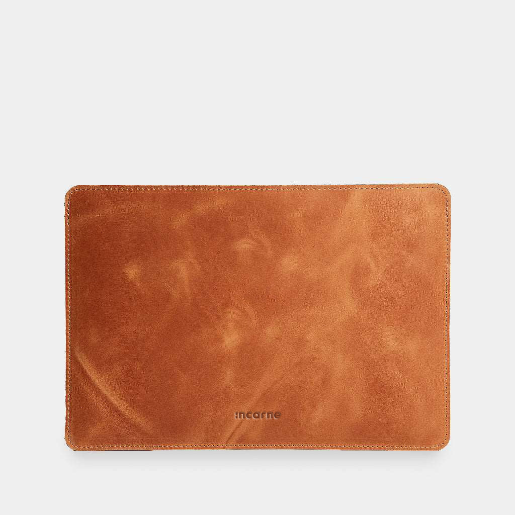 Gamma Plus Laptop Sleeve, Cognac (vintage)