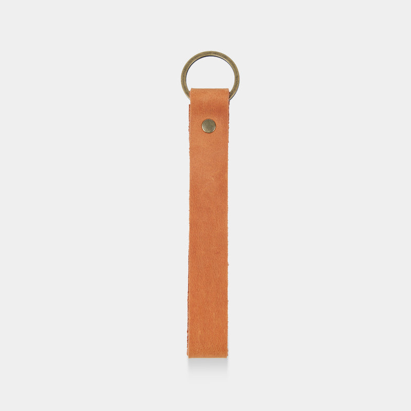 Porte-clés en cuir minimaliste