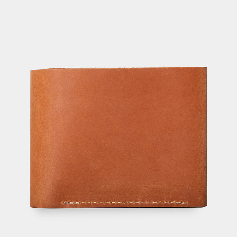 Skládací kožená peněženka