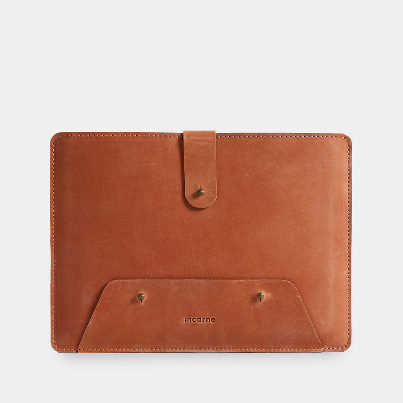 Leather Remarkable 2 Sleeve with Pencil Holder — Oakland