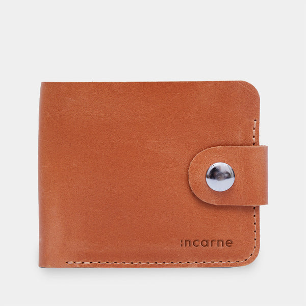 Mini billetera de cuero