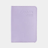 Passport Cover with the national symbol of Canada Made from Classic Leather