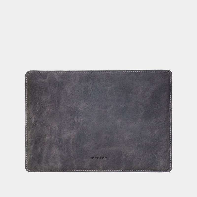 Leather iPad sleeve with felt lining — Gamma Plus