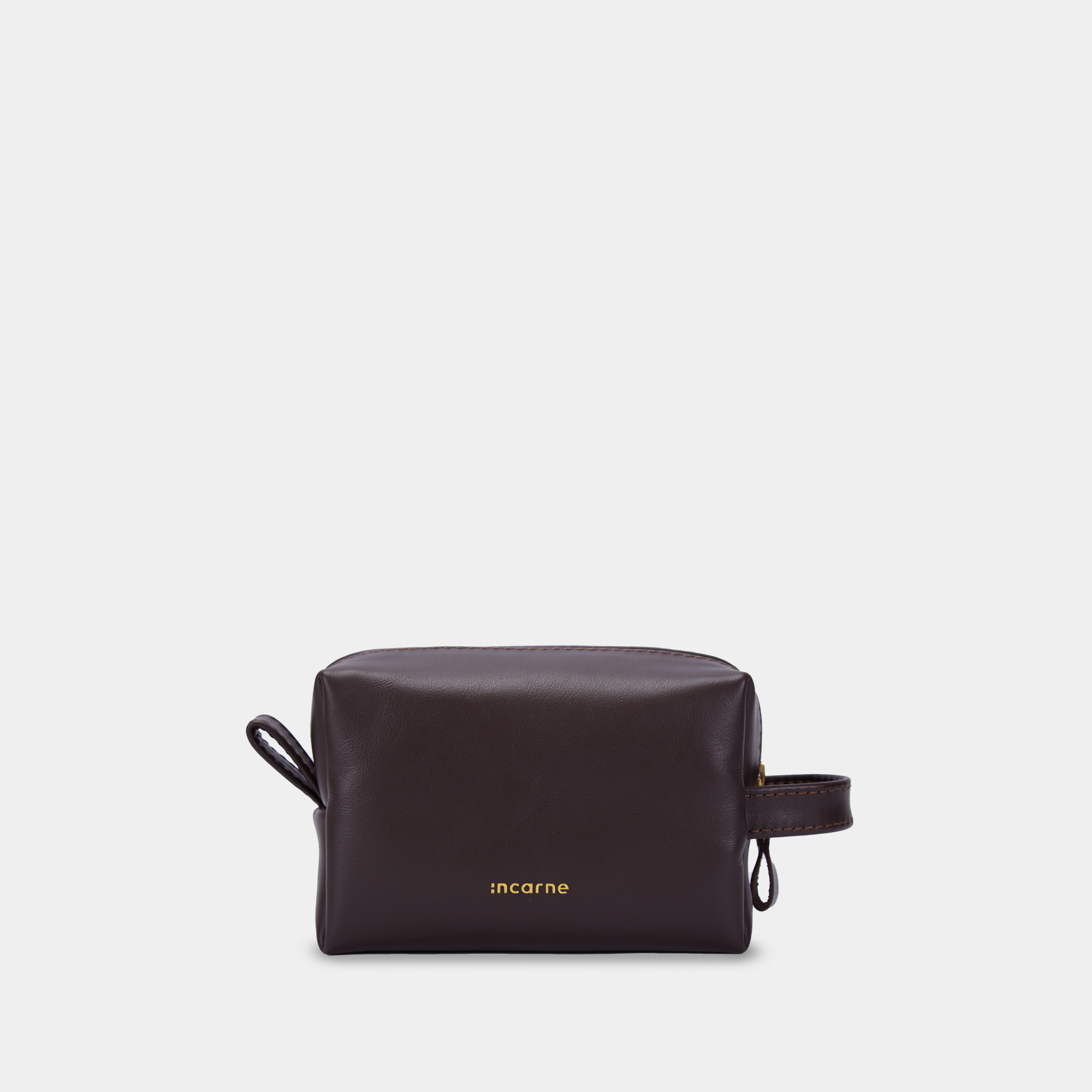 Mirage Small Cosmetic Bag, chocolate
