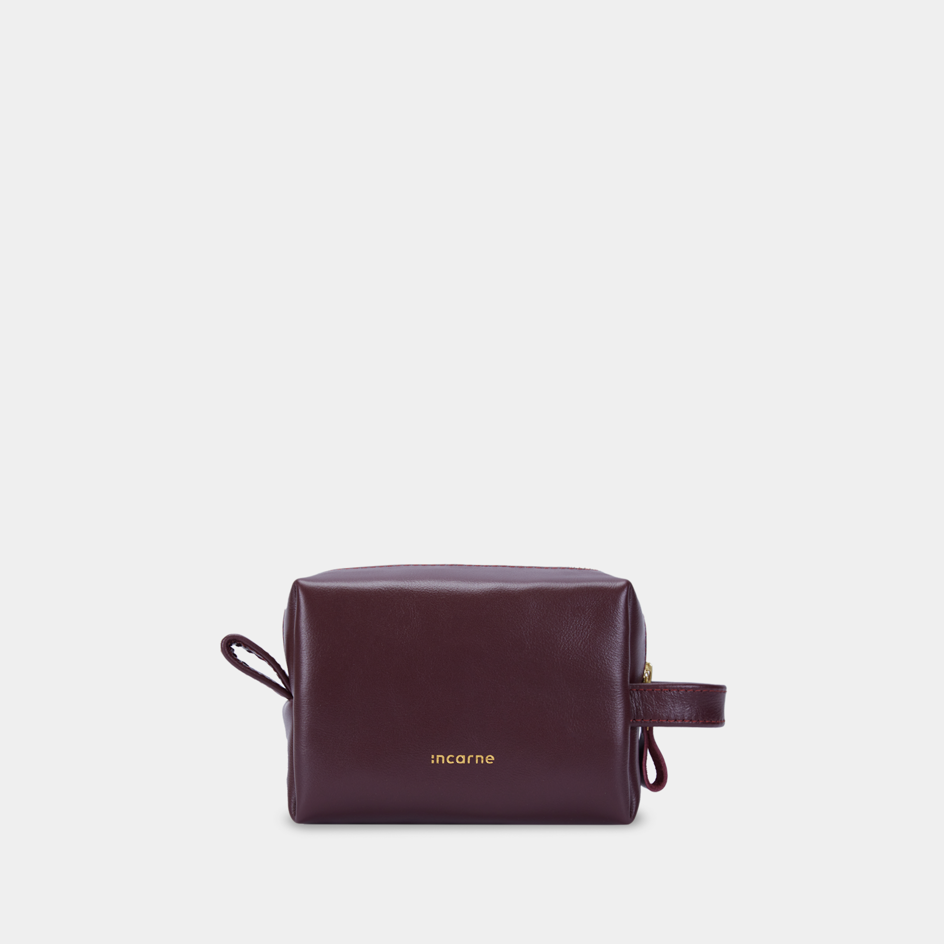 Mirage Small Cosmetic Bag, burgundy