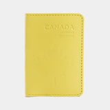 Passport Cover with the national symbol of Canada Made from Classic Leather